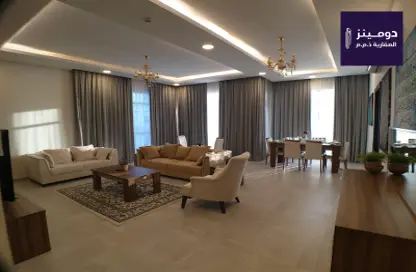 Living / Dining Room image for: Apartment - 3 Bedrooms - 5 Bathrooms for sale in Hidd - Muharraq Governorate, Image 1