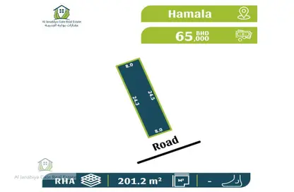 Energy Certificate image for: Land - Studio for sale in Hamala - Northern Governorate, Image 1