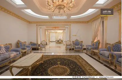 صورة لـ غرفة المعيشة فيلا - 5 غرف نوم للبيع في البرهامة - المنامة - محافظة العاصمة ، صورة رقم 1