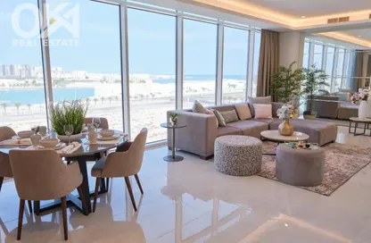 Apartment - 2 Bedrooms - 3 Bathrooms for rent in Canal View - Dilmunia Island - Muharraq Governorate