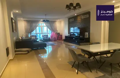 Living / Dining Room image for: Apartment - 3 Bedrooms - 3 Bathrooms for sale in Al Juffair - Capital Governorate, Image 1