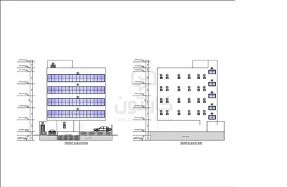 2D Floor Plan image for: Whole Building - Studio for rent in Galali - Muharraq Governorate, Image 1