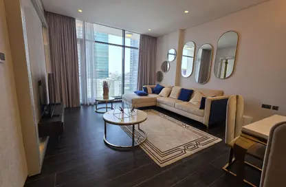 Apartment - 1 Bedroom - 2 Bathrooms for rent in Bahrain Financial Harbour - Manama - Capital Governorate