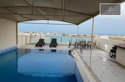 Pool image for: Apartment - 2 Bedrooms - 2 Bathrooms for rent in Amwaj Marina - Amwaj Islands - Muharraq Governorate, Image 1
