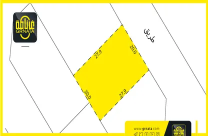 2D Floor Plan image for: Land - Studio for sale in Maameer - Central Governorate, Image 1