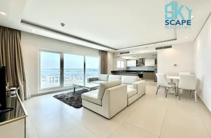 Apartment - 2 Bedrooms - 3 Bathrooms for rent in Amwaj Avenue - Amwaj Islands - Muharraq Governorate