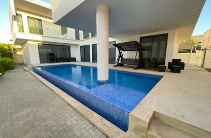 Villa - 5 Bedrooms - 7+ Bathrooms for rent in Mahooz - Manama - Capital Governorate