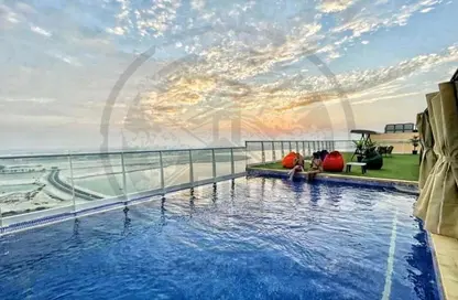 Pool image for: Apartment - 1 Bedroom - 2 Bathrooms for rent in The Lagoon - Amwaj Islands - Muharraq Governorate, Image 1