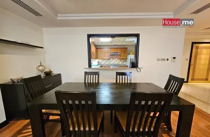 Dining Room image for: Apartment - 2 Bedrooms - 3 Bathrooms for rent in Sanabis - Manama - Capital Governorate, Image 1