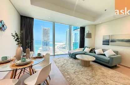 Apartment - 1 Bedroom - 2 Bathrooms for rent in Bahrain Financial Harbour - Manama - Capital Governorate