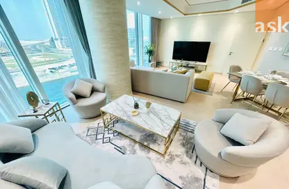 شقة - 2 غرف نوم - 3 حمامات للايجار في مرفأ البحرين المالي - المنامة - محافظة العاصمة