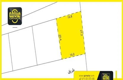 2D Floor Plan image for: Land - Studio for sale in Al Maqsha - Northern Governorate, Image 1