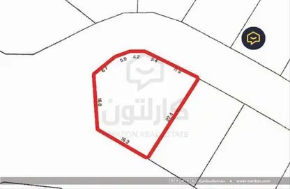 Map Location image for: Land - Studio for sale in Najma - Amwaj Islands - Muharraq Governorate, Image 1