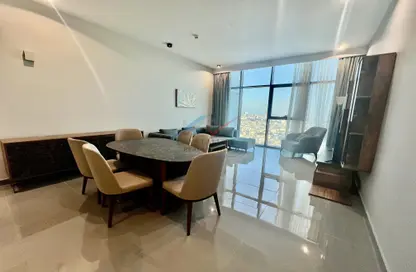 Living / Dining Room image for: Apartment - 1 Bedroom - 1 Bathroom for rent in Seef - Capital Governorate, Image 1