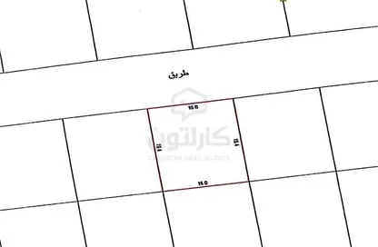 2D Floor Plan image for: Land - Studio for sale in Saraya 2 - Bu Quwah - Northern Governorate, Image 1