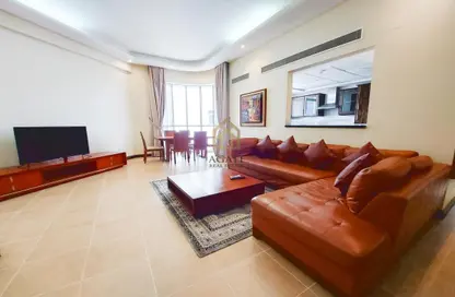 Apartment - 1 Bedroom - 2 Bathrooms for rent in Diplomatic Area - Manama - Capital Governorate