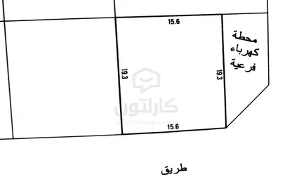 2D Floor Plan image for: Land - Studio for sale in Sadad - Northern Governorate, Image 1