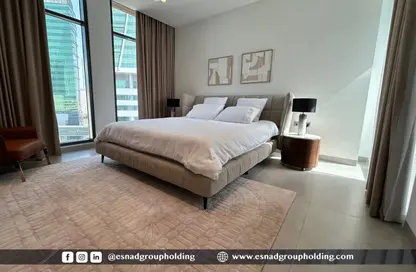 Apartment - 1 Bedroom - 2 Bathrooms for rent in Bahrain Financial Harbour - Manama - Capital Governorate