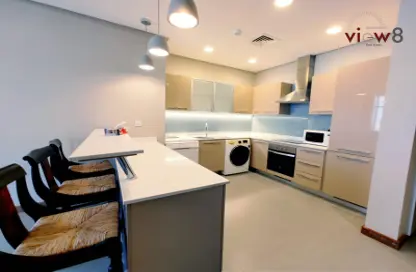 Kitchen image for: Apartment - 1 Bedroom - 2 Bathrooms for rent in Seef - Capital Governorate, Image 1