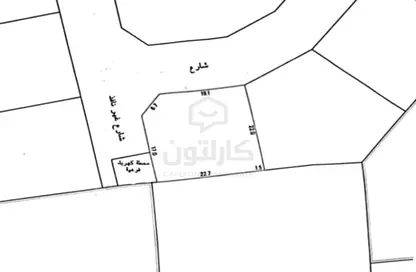 2D Floor Plan image for: Land - Studio for sale in Jeblat Hebshi - Northern Governorate, Image 1