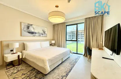 Apartment - 1 Bedroom - 1 Bathroom for rent in Marassi Al Bahrain - Diyar Al Muharraq - Muharraq Governorate