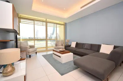 Living Room image for: Apartment - 3 Bedrooms - 4 Bathrooms for rent in Reef Island - Capital Governorate, Image 1