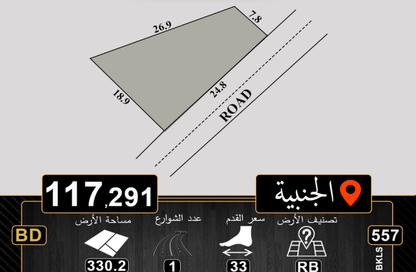 أرض - استوديو للبيع في الجنبية - المحافظة الشمالية