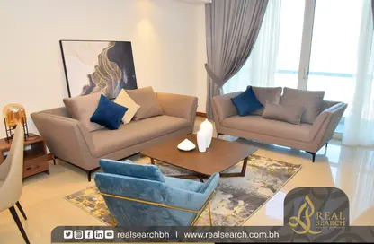 Apartment - 1 Bedroom - 2 Bathrooms for rent in The Treasure - Dilmunia Island - Muharraq Governorate