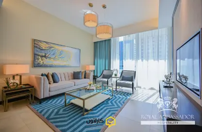 Apartment - 2 Bedrooms - 3 Bathrooms for rent in Al Juffair - Capital Governorate