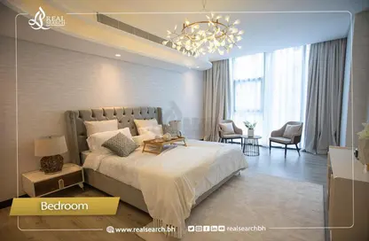 Room / Bedroom image for: Apartment - 1 Bedroom - 1 Bathroom for sale in Bahrain Bay - Capital Governorate, Image 1