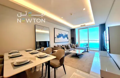 Apartment - 2 Bedrooms - 2 Bathrooms for rent in Canal View - Dilmunia Island - Muharraq Governorate