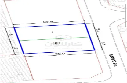 2D Floor Plan image for: Land - Studio for sale in Tubli - Central Governorate, Image 1