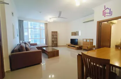 Living / Dining Room image for: Apartment - 1 Bedroom - 1 Bathroom for rent in Adliya - Manama - Capital Governorate, Image 1