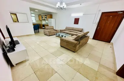 صورة لـ غرفة المعيشة شقة - 2 غرف نوم - 2 حمامات للايجار في العدلية - المنامة - محافظة العاصمة ، صورة رقم 1