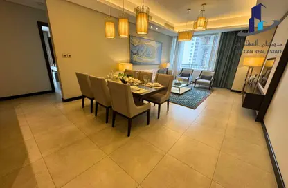 Apartment - 2 Bedrooms - 4 Bathrooms for rent in Al Juffair - Capital Governorate