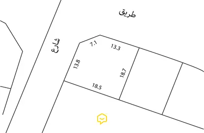 أرض - استوديو للبيع في كرزكان - المحافظة الشمالية