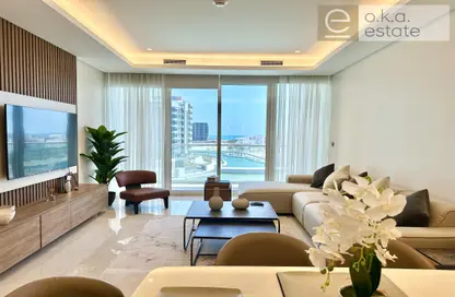 Apartment - 2 Bedrooms - 3 Bathrooms for rent in Canal View - Dilmunia Island - Muharraq Governorate