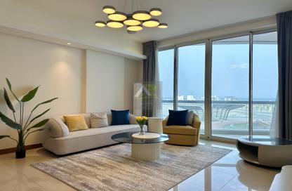 Apartment - 1 Bedroom - 2 Bathrooms for rent in The Treasure - Dilmunia Island - Muharraq Governorate