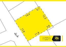 صورةمخطط ثنائي الأبعاد لـ: أرض للبيع في المنامة - محافظة العاصمة, صورة 1
