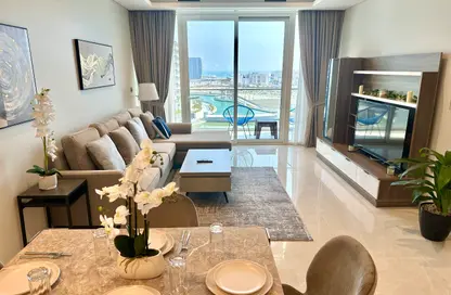 Apartment - 1 Bedroom - 2 Bathrooms for rent in Canal View - Dilmunia Island - Muharraq Governorate