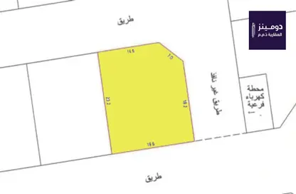 2D Floor Plan image for: Land - Studio for sale in Maqabah - Northern Governorate, Image 1