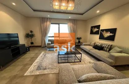 Living Room image for: Apartment - 3 Bedrooms - 3 Bathrooms for rent in The Lagoon - Amwaj Islands - Muharraq Governorate, Image 1
