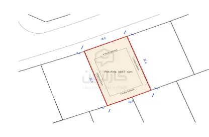 صورة لـ مخطط ثنائي الأبعاد أرض - استوديو للبيع في نسيم دلمونيا - دلمونيا - المحرق ، صورة رقم 1