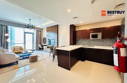 Apartment - 1 Bedroom - 2 Bathrooms for rent in Al Juffair - Capital Governorate