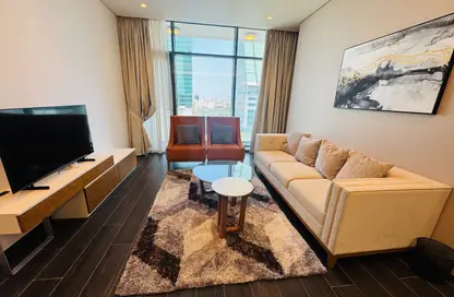 Apartment - 1 Bedroom - 2 Bathrooms for rent in Bahrain Financial Harbour - Manama - Capital Governorate