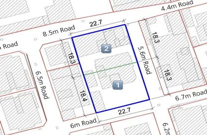 صورة لـ مخطط ثنائي الأبعاد أرض - استوديو للبيع في وسط المنامة - المنامة - محافظة العاصمة ، صورة رقم 1