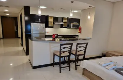 Kitchen image for: Apartment - 1 Bathroom for rent in Al Juffair - Capital Governorate, Image 1