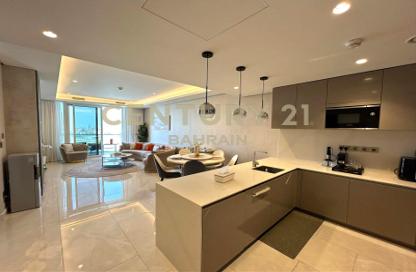 Apartment - 2 Bedrooms - 3 Bathrooms for rent in Canal View - Dilmunia Island - Muharraq Governorate