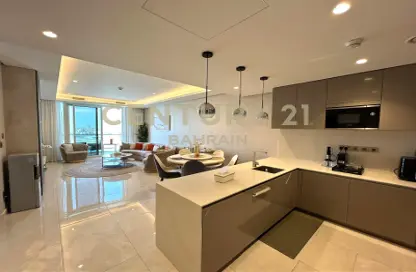 Apartment - 2 Bedrooms - 3 Bathrooms for rent in Canal View - Dilmunia Island - Muharraq Governorate