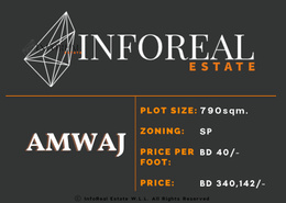 Great Investment Plot For Sale at Amwaj Island